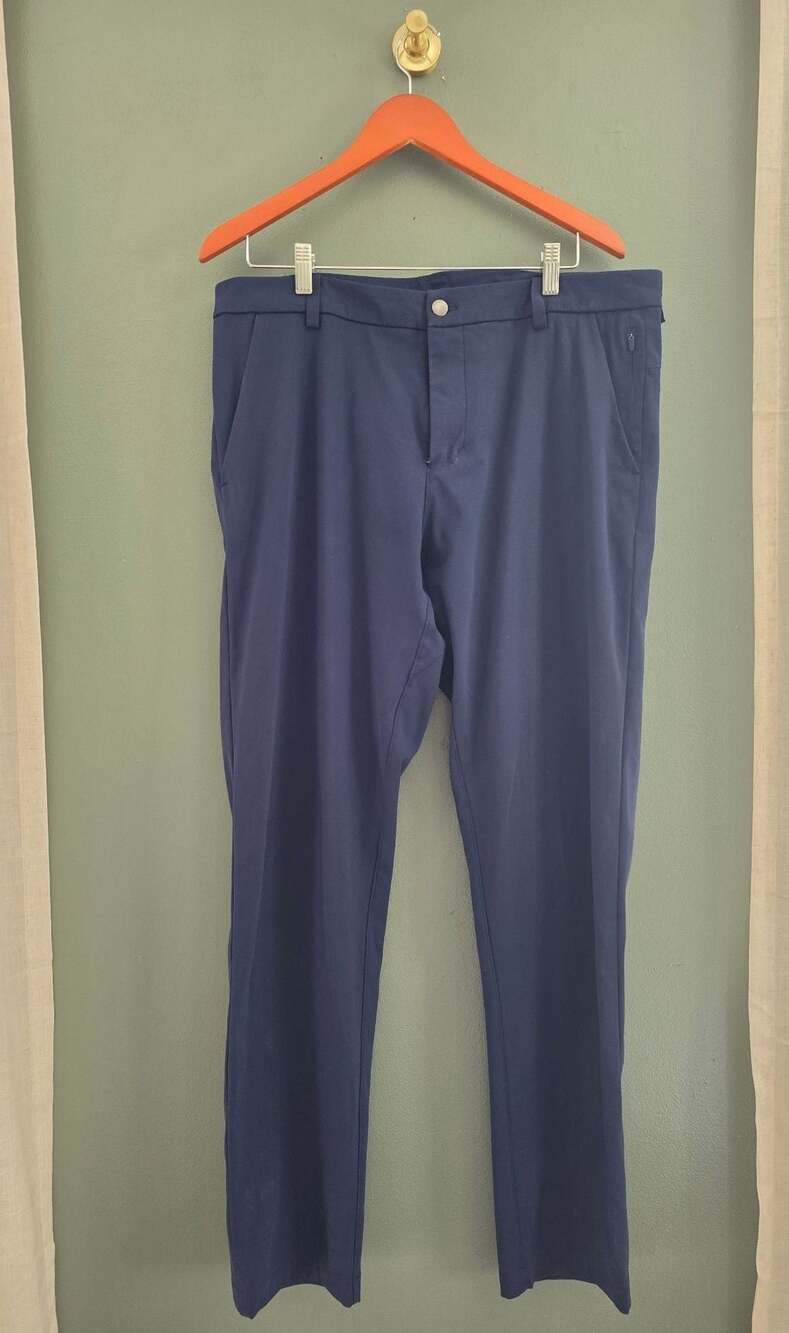 Lululemon Pants Size 36 Blue Dress Trousers